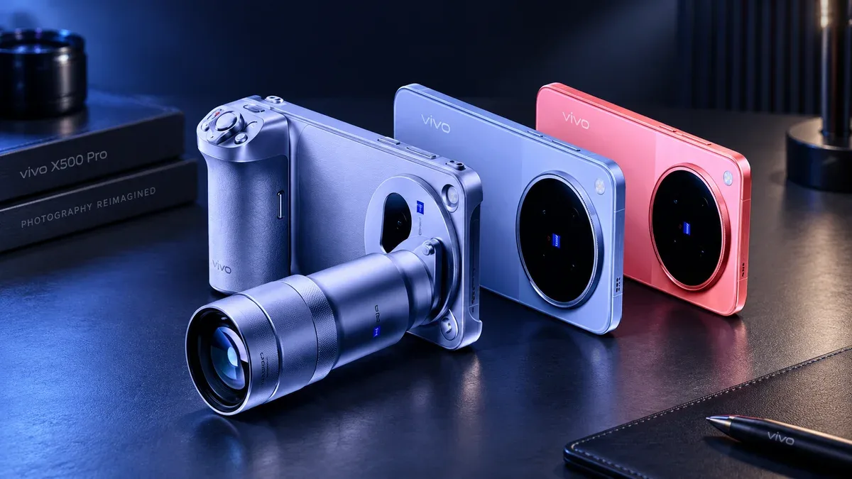 Vivo revela chip e recursos de câmera do X500 Pro