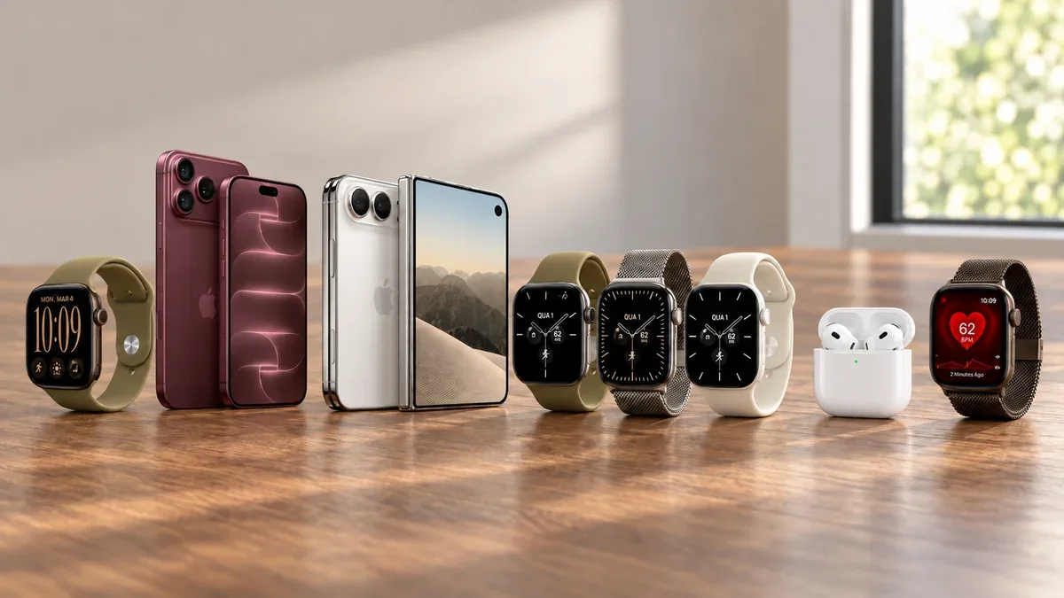 Apple apresenta iPhone dobrável e anuncia preços de novos produtos no Brasil