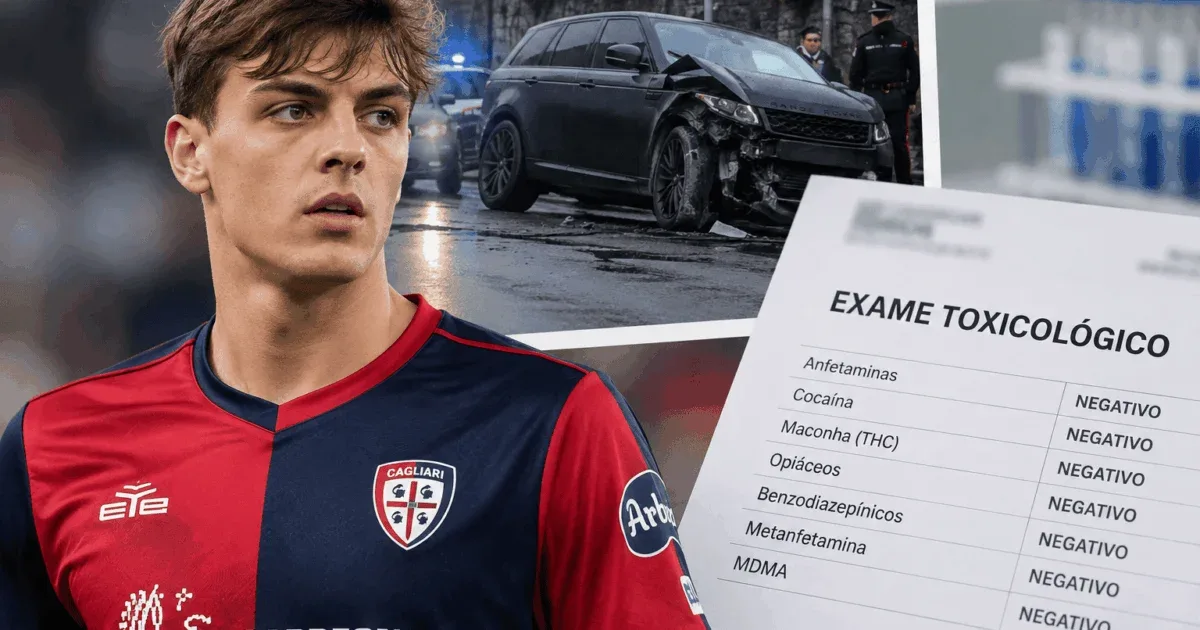Daniel Maldini apresenta exame negativo após acidente de carro