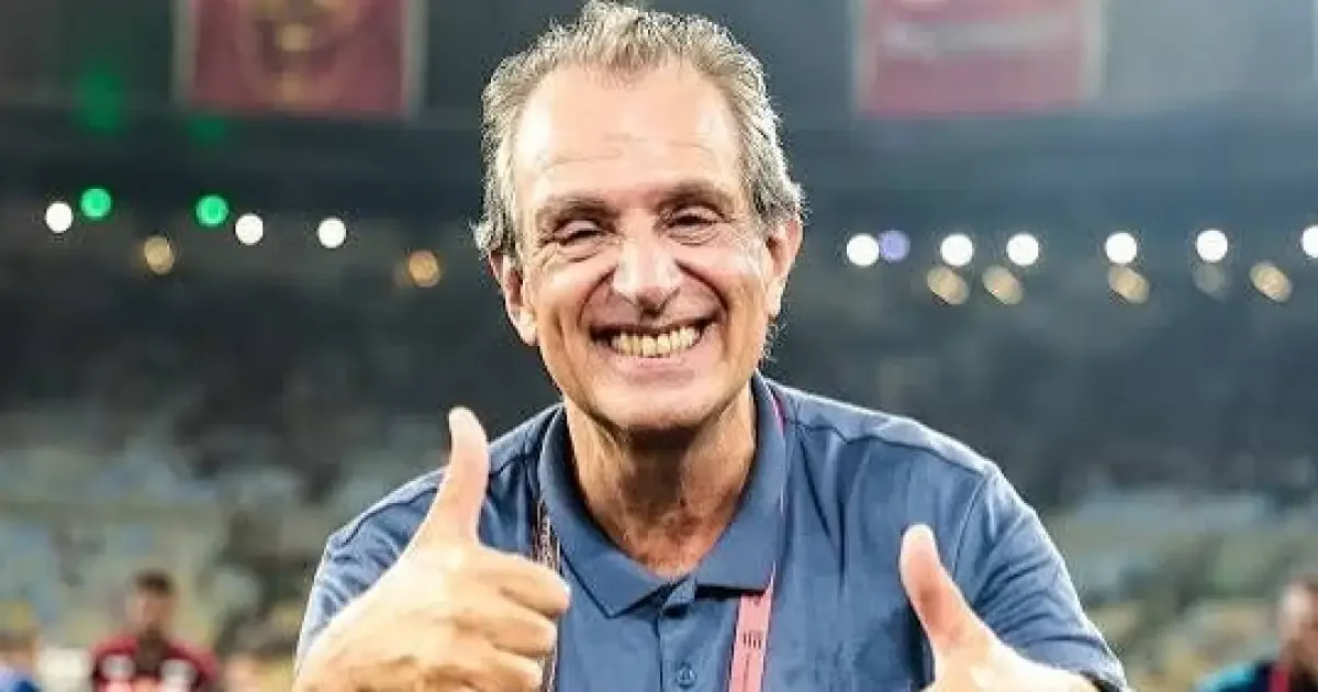 Presidente do Flamengo é criticado por usar casaco do clube em velório de Angioni
