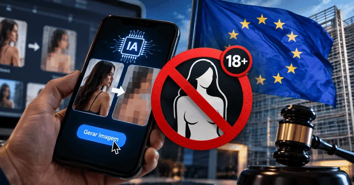UE veta aplicativos que criam imagens sexualizadas sem consentimento