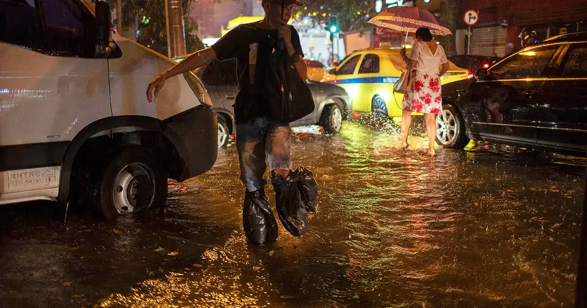 Defesa Civil do Rio alerta para chuva forte e rajadas de até 72km/h