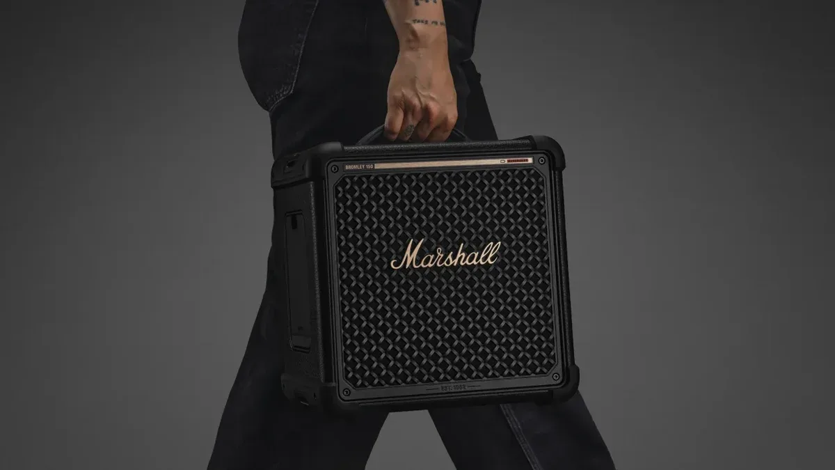 Marshall lança caixa portátil com áudio em 360° e entradas para microfone