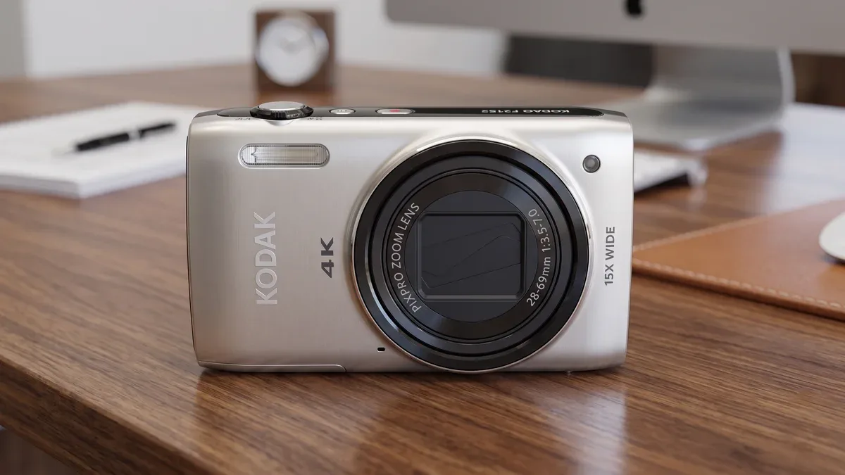 Kodak apresenta câmera compacta com zoom óptico de 15x na IFA 2026
