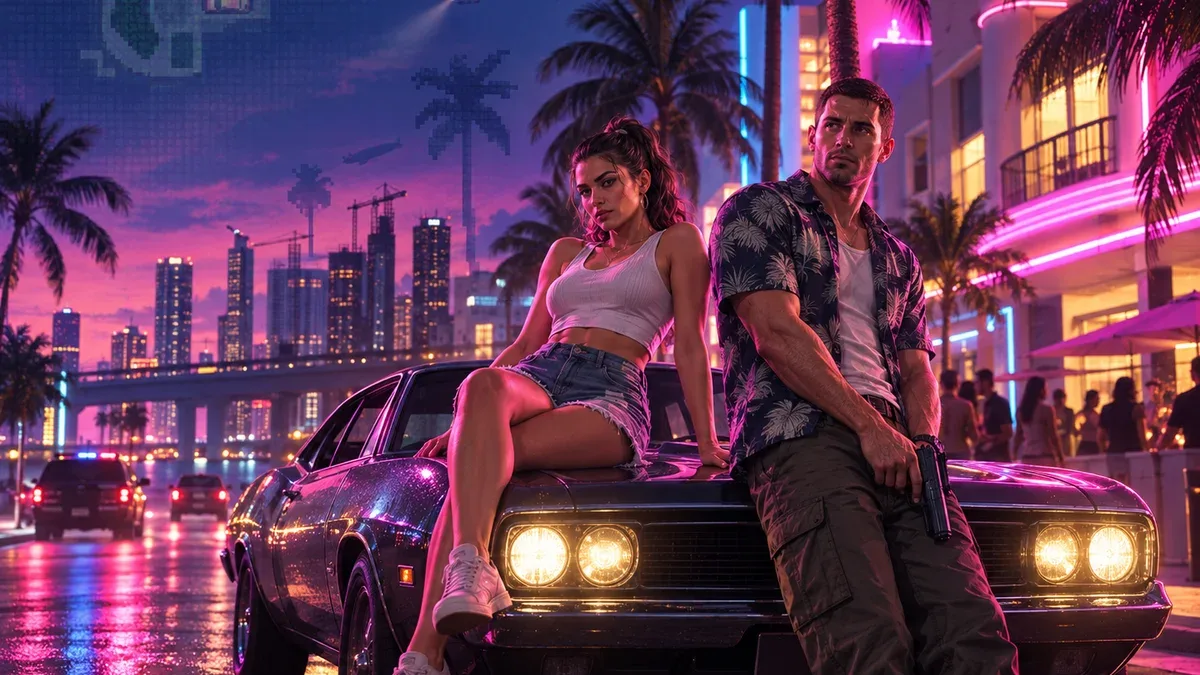 De carrinhos vistos de cima a GTA 6: a evolução da série em 30 anos