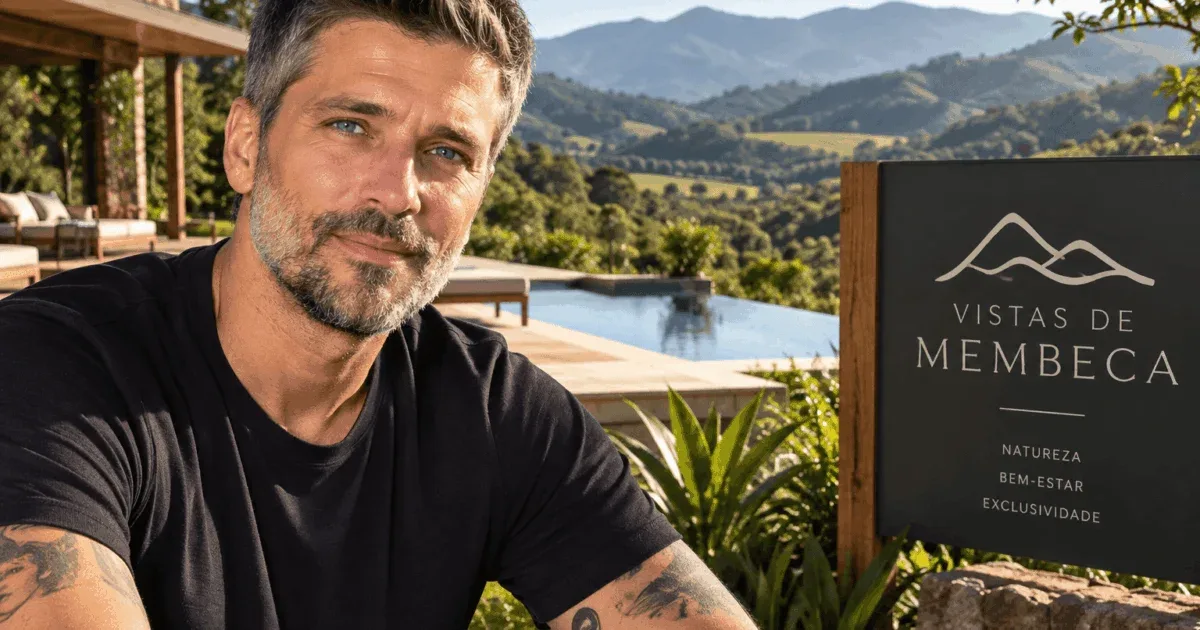 Bruno Gagliasso lança condomínio de alto padrão em Paraíba do Sul