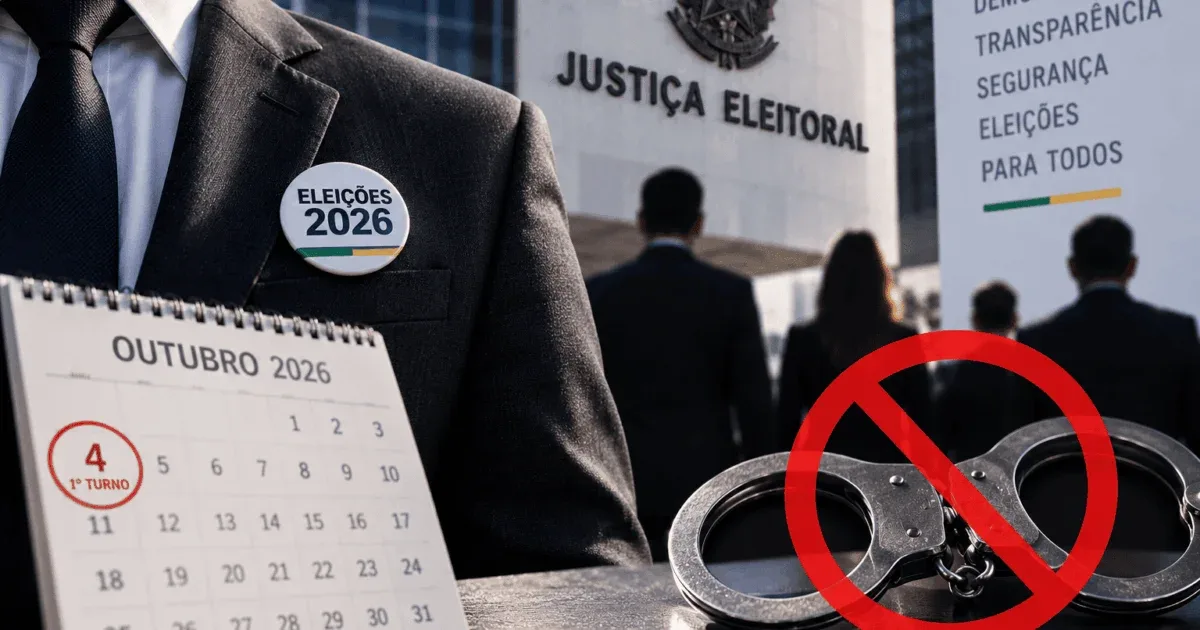 Candidatos de 2026 entram em período de proteção contra prisões