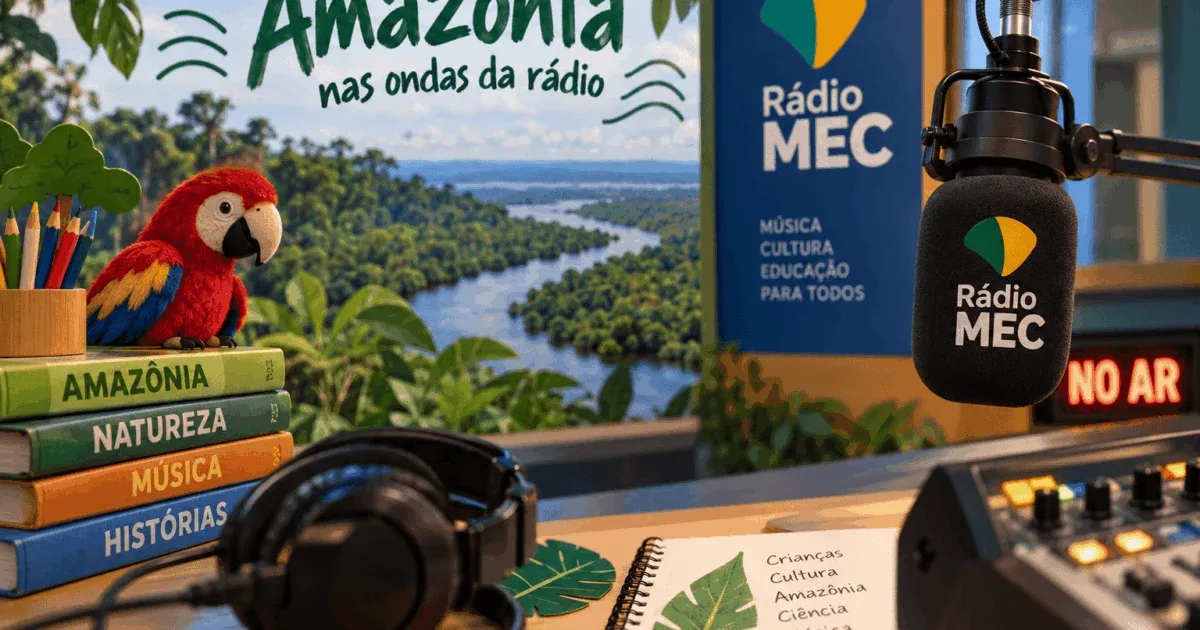 Rádio MEC amplia faixa infantil com estreia de programa da Unesp