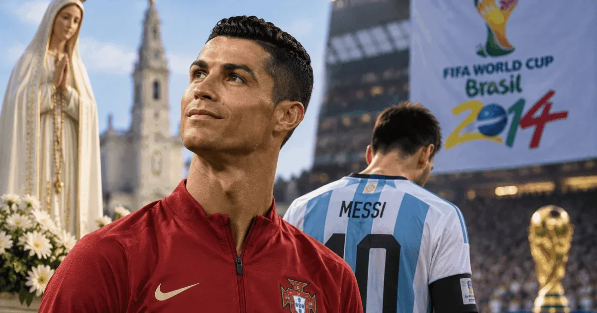 Cristiano Ronaldo diz que rezou pela derrota de Messi na Copa de 2014