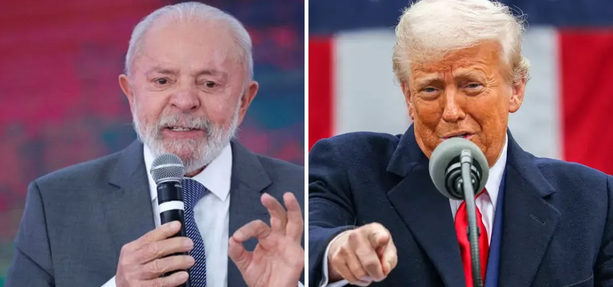 Lula pede a Trump que não interfira nas eleições brasileiras