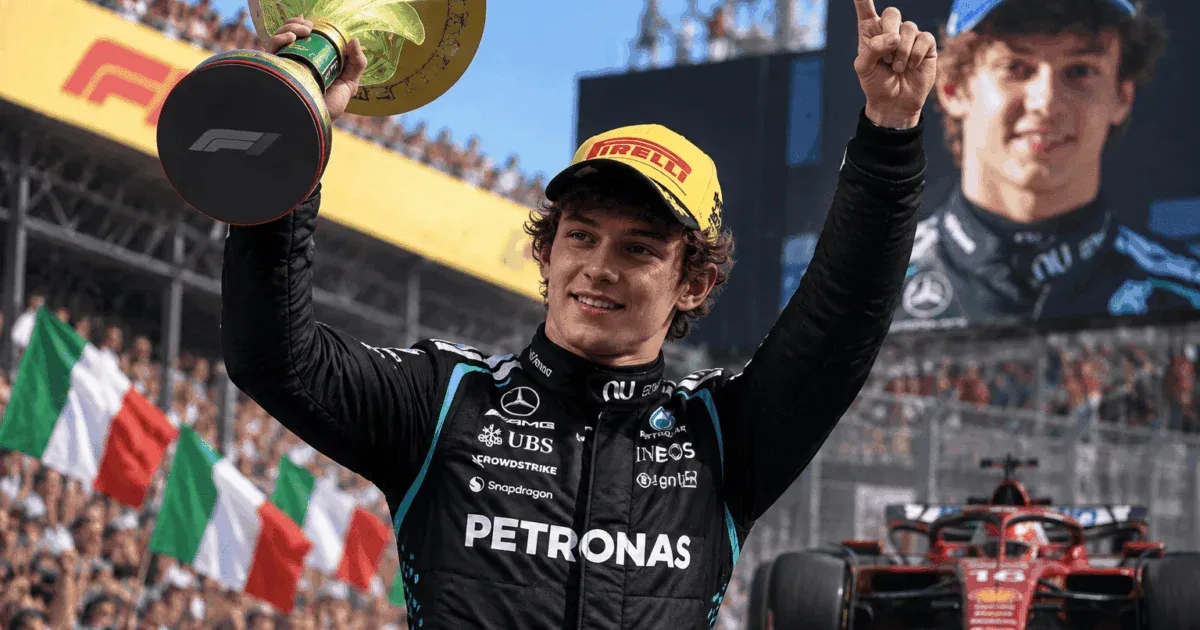 Antonelli vence em Monza após largar em 19º e faz história na Fórmula 1