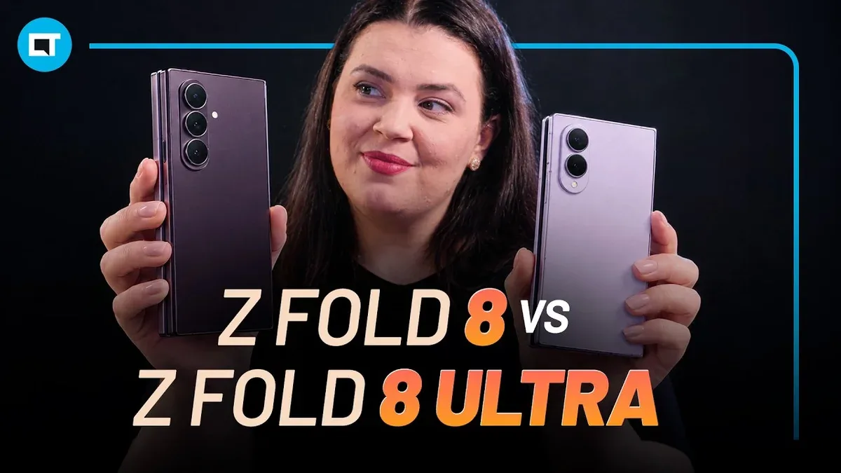 Galaxy Z Fold8 e Fold8 Ultra diferem no formato, bateria e câmeras