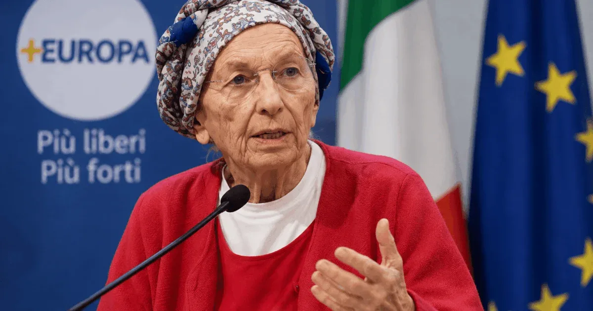 Emma Bonino é internada em estado grave em hospital de Roma