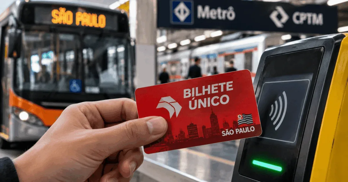 Bilhete Único suspende compras e recargas entre sábado e domingo em São Paulo