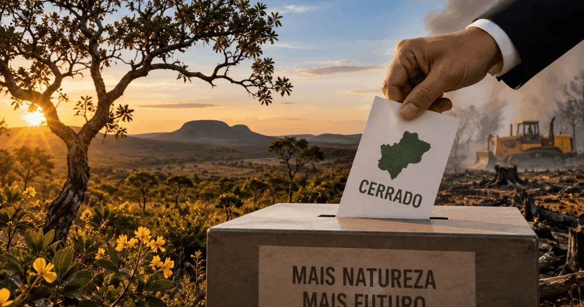 Campanha mobiliza candidatos por proteção do Cerrado e de seus povos