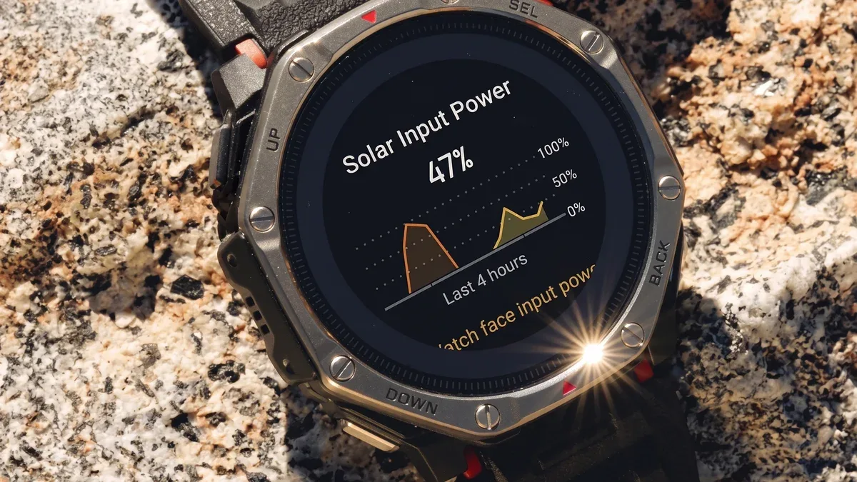 Amazfit apresenta relógio solar com autonomia de até 25 dias