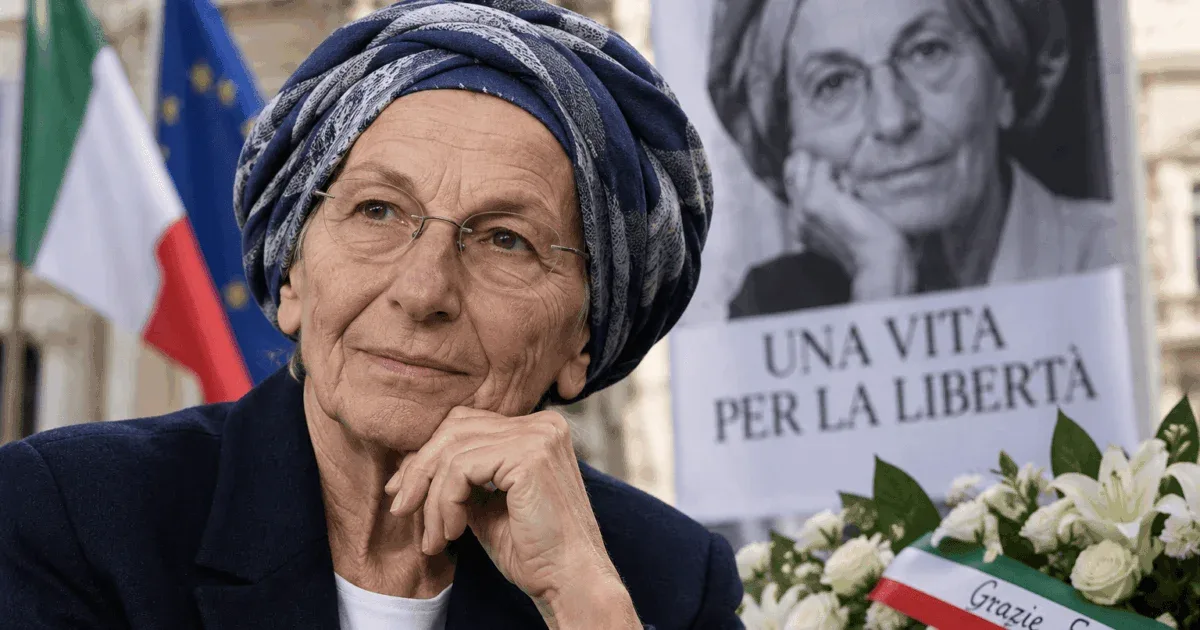 Roma recebe homenagens a Emma Bonino, defensora dos direitos civis