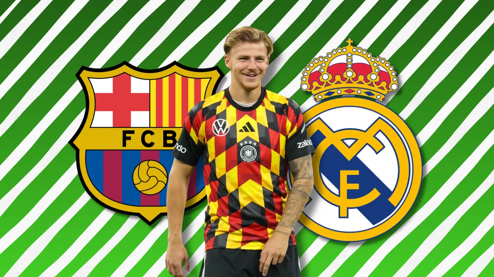 Barcelona acompanha Finn Jeltsch, também monitorado pelo Real Madrid