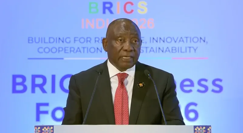 Ramaphosa defende investimentos do BRICS em indústria e tecnologia