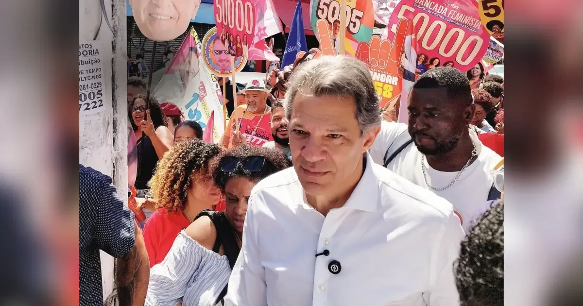Desempenho de Haddad em São Paulo preocupa PT e pode afetar disputa presidencial